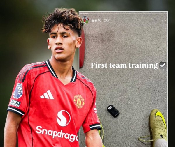 罗马诺：曼联将15岁前场球员JJ-加布里埃尔提拔到一线队练习